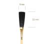 Pincel Feustel Trincha 40CH N°3