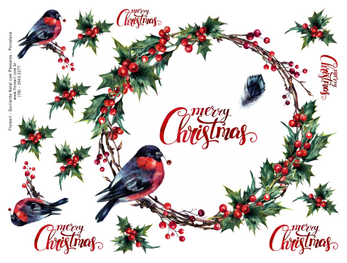 Guirlanda Natal com Passaros.png