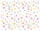 Watercolor Small Flowers - Vidro 1