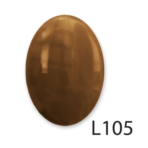 L105 - Lustre Marrom Escuro - Embalagem de 10gr 1